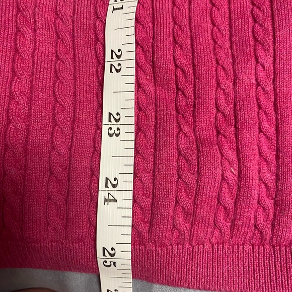 Women's Tommy Hilfiger Pink Sweater XL - Picture 5 of 5